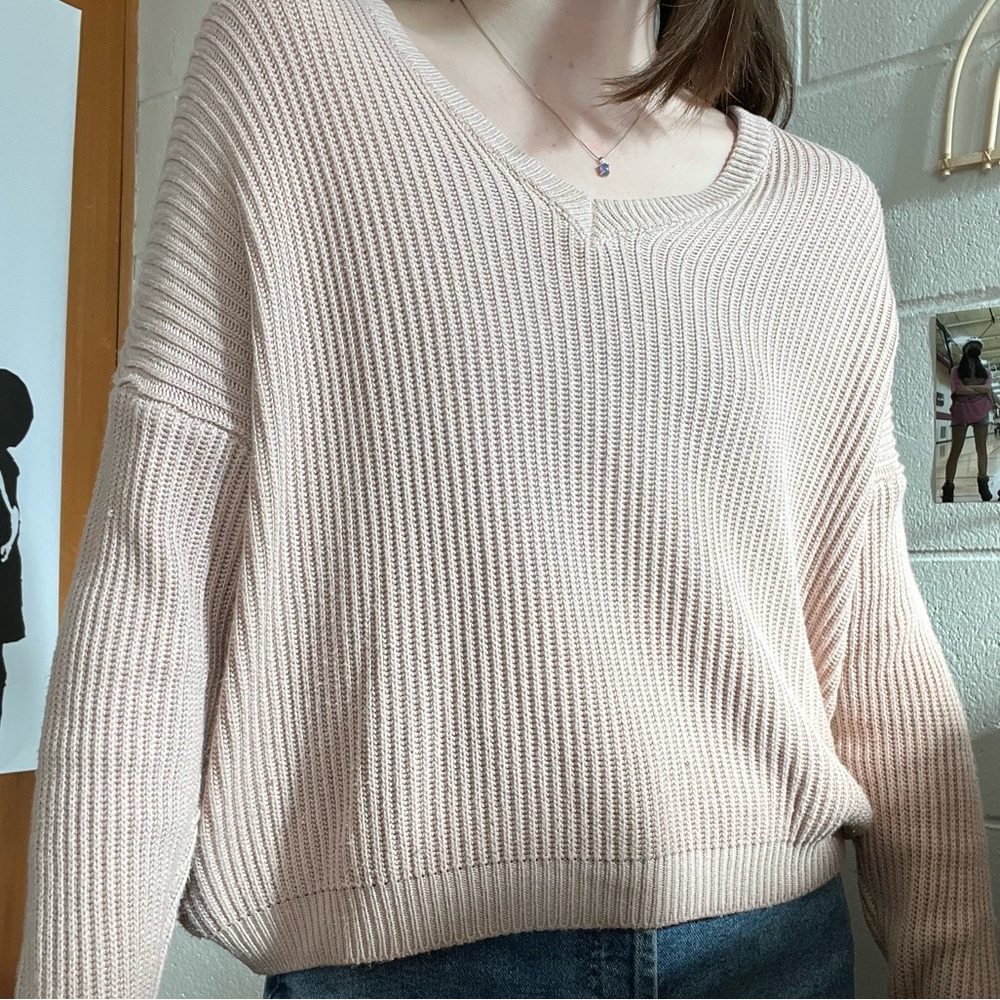 Brandy Melville V-neck sweater